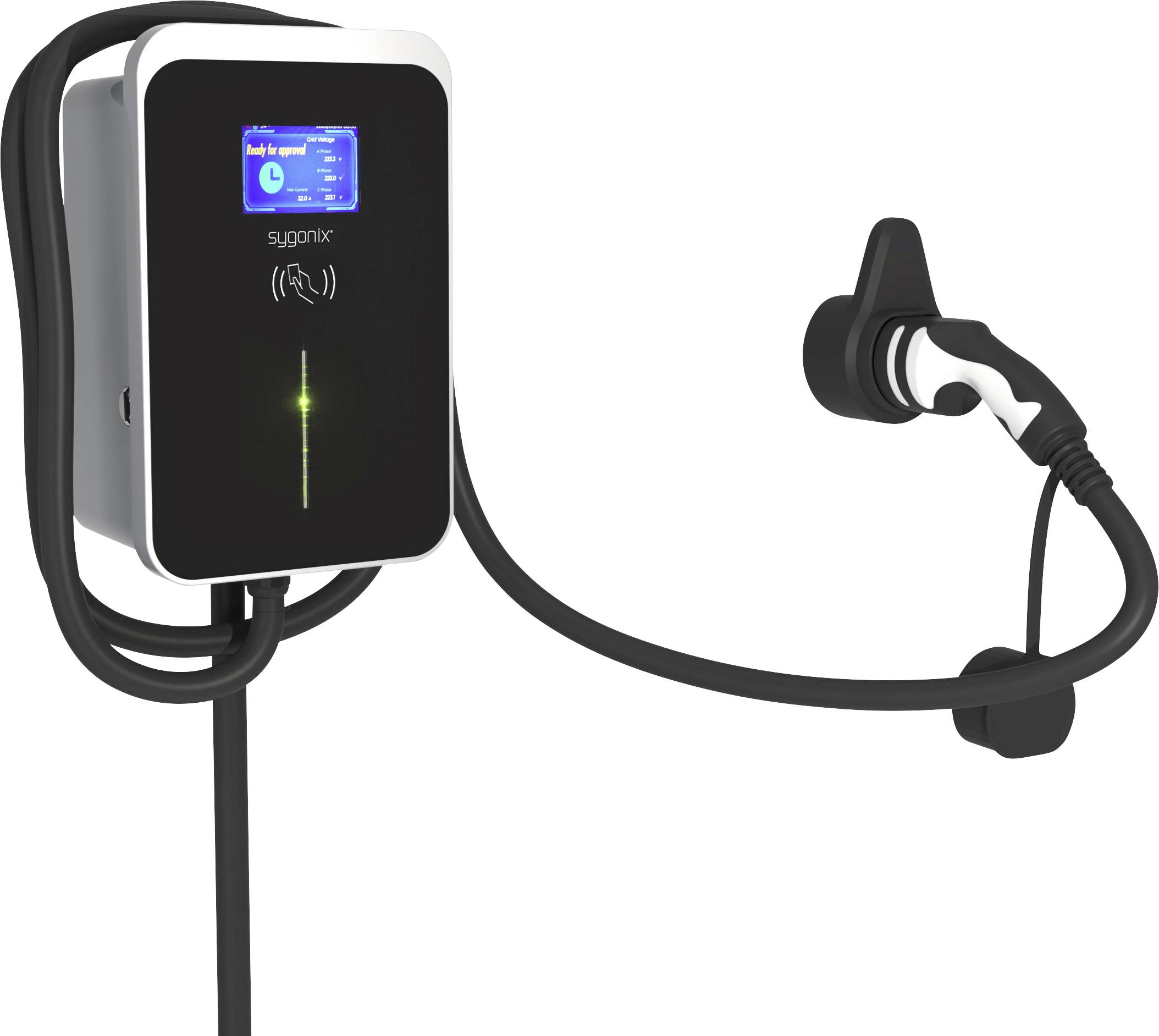 Sygonix zidna punjačka stanica (wallbox) 3-fazni 5 m 22 kW