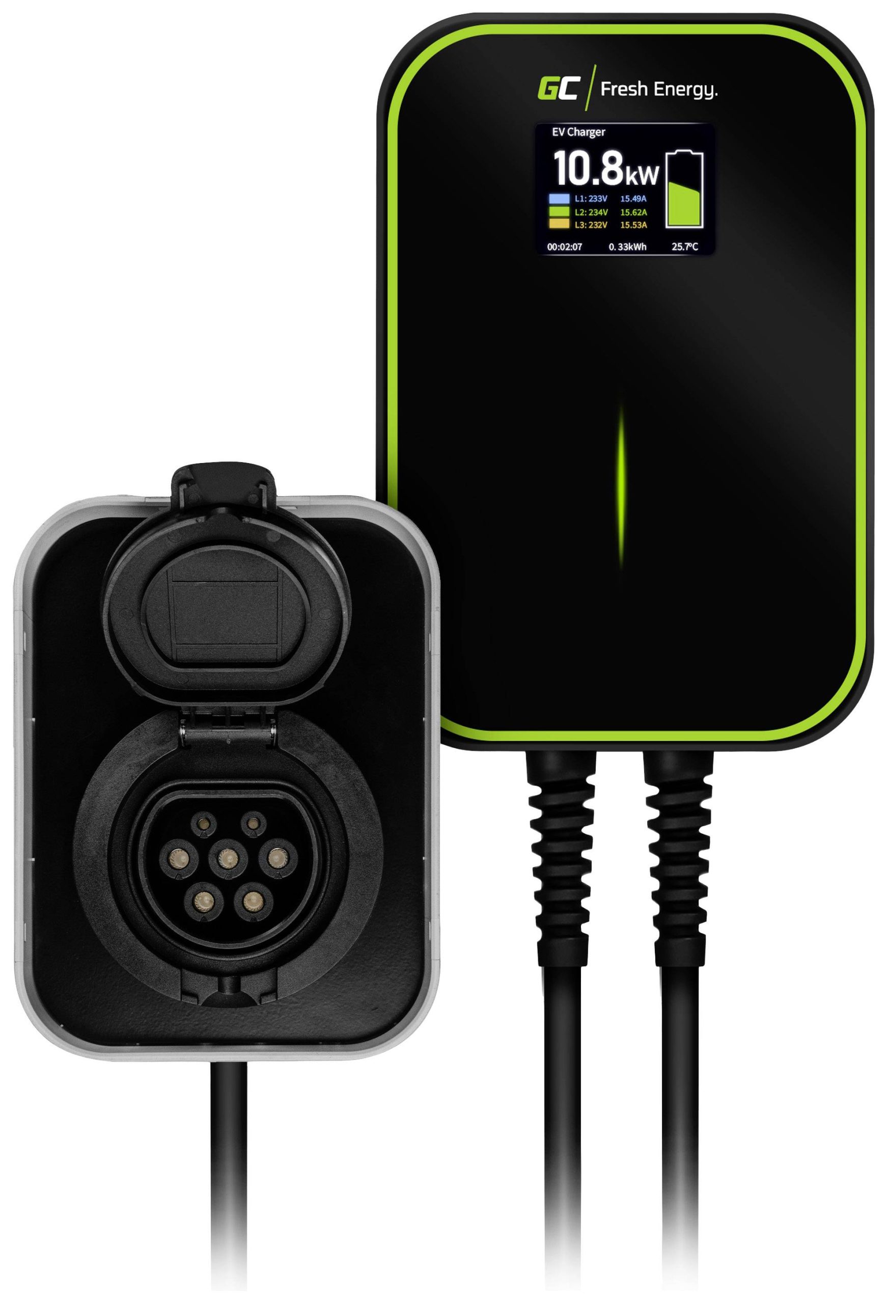 Green zidna punjačka stanica (wallbox) 32 A 3-fazni 6 m (2544354)