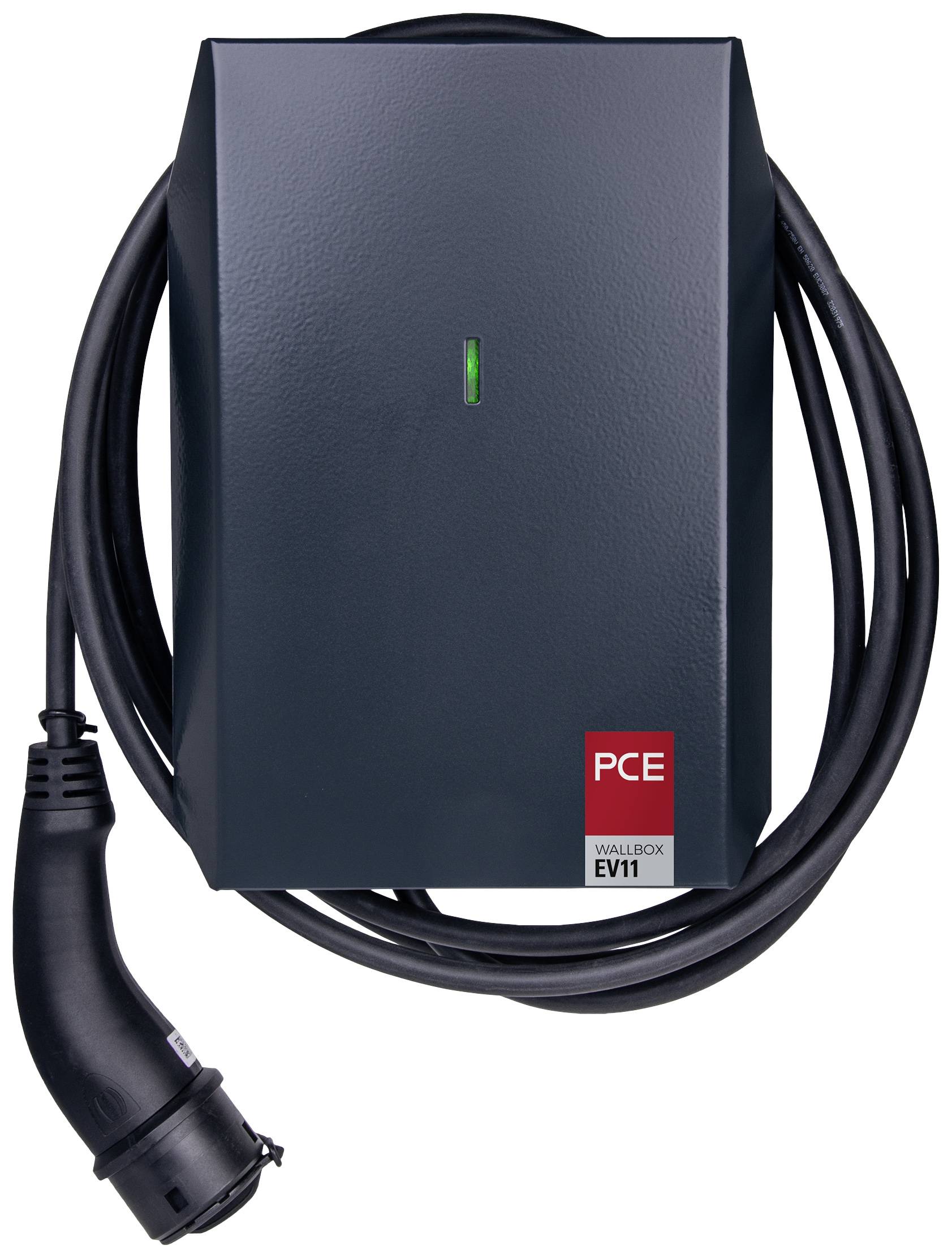 PCE EV11 zidna punjačka stanica (wallbox) 3-fazni 5 m 11 kW