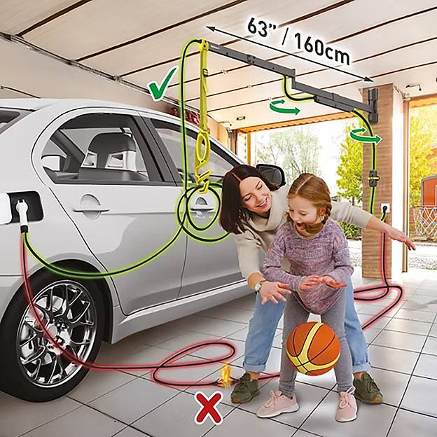 Zaštitna EV160WM2 zidni držač kabla