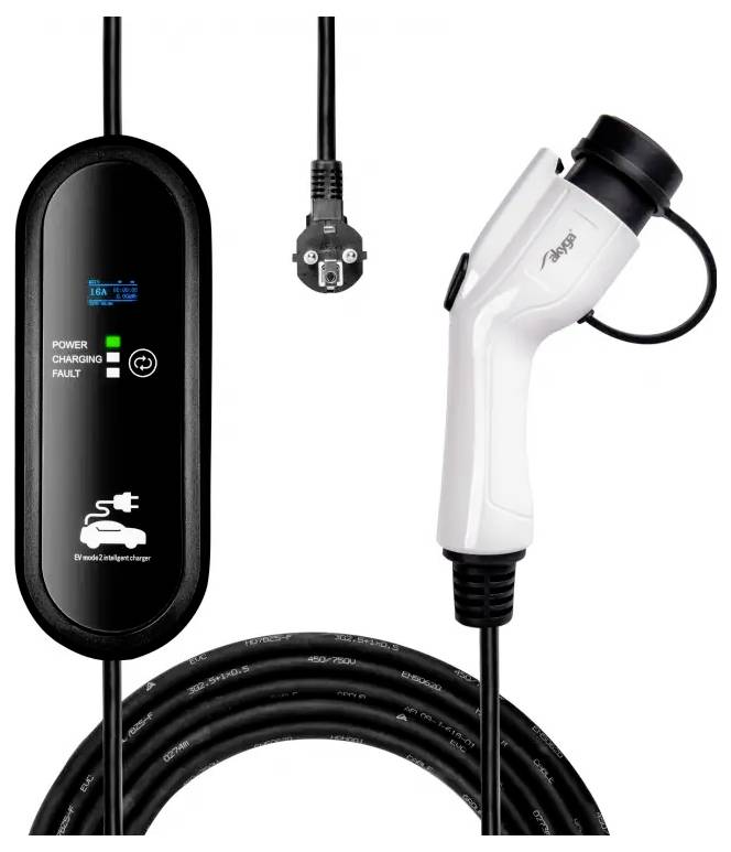 Akyga AK-EC-23 kabl za punjenje električnih vozila 16 A 1-fazni 5 m