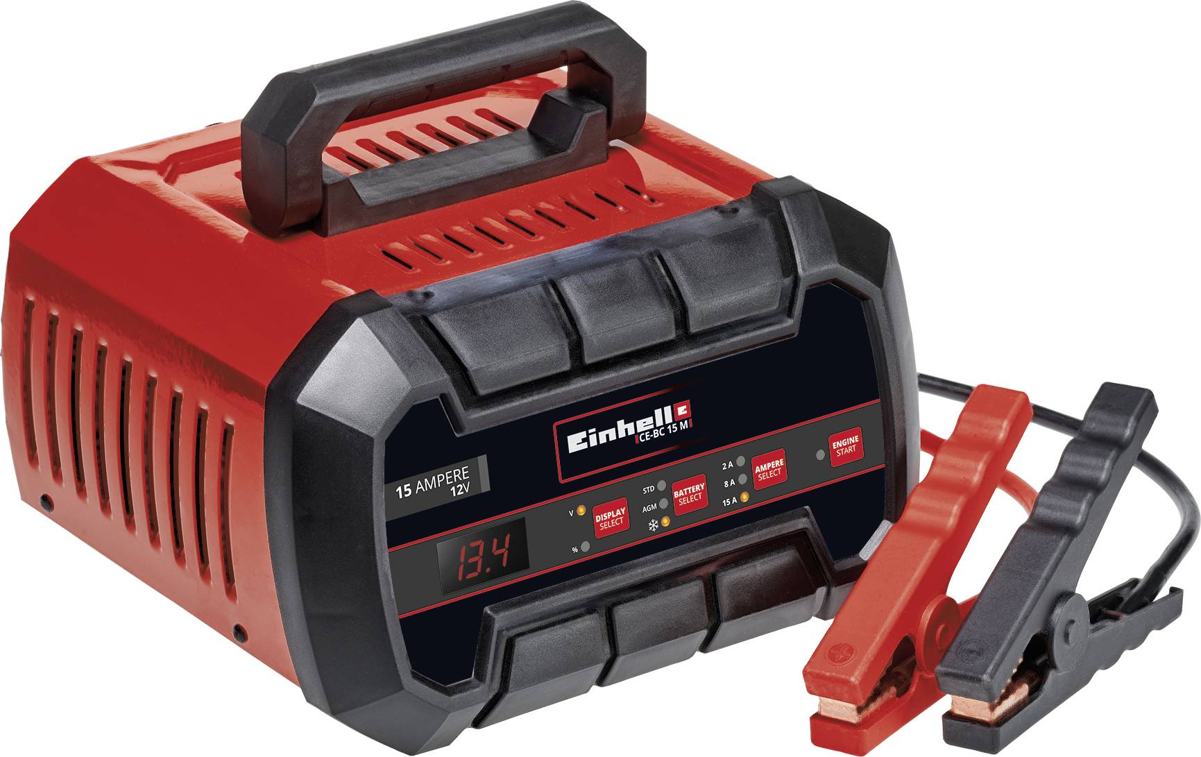 Einhell CE-BC 15 M punjač akumulatora za vozila 12 V 15 A do 300 Ah