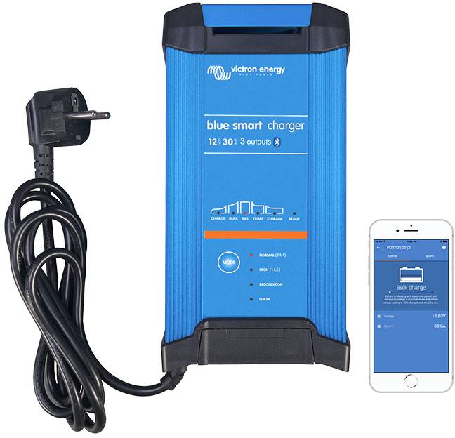 Victron Energy Smart 12/20 punjač olovnih akumulatora 12 V 20 A 14,7 V 3 kanala