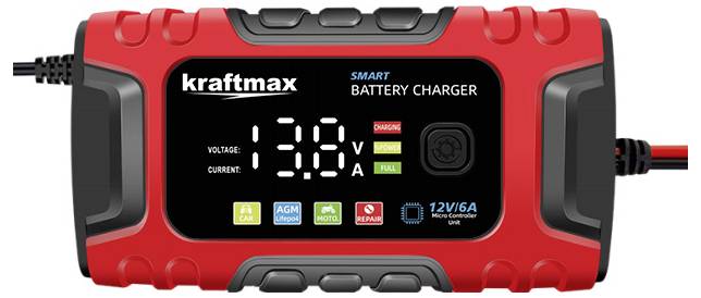 kraftmax punjač 12 V 6 A