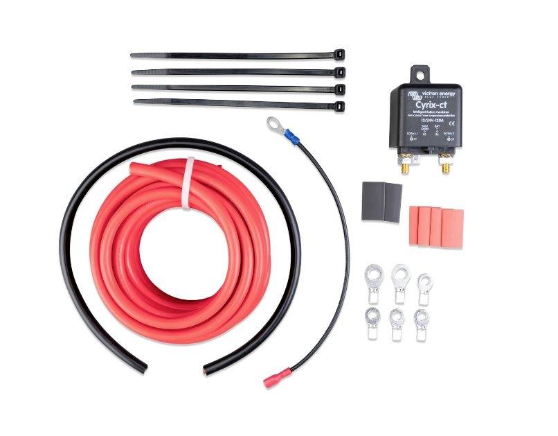 Victron Energy CYR010120110R pribor za baterije i punjače crna, crvena plastika