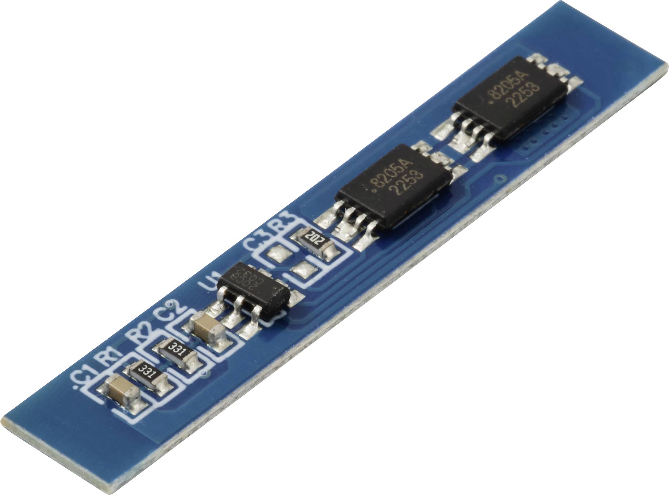 TRU COMPONENTS 2S 3A sistem za upravljanje baterijom (BMS) plava FR4