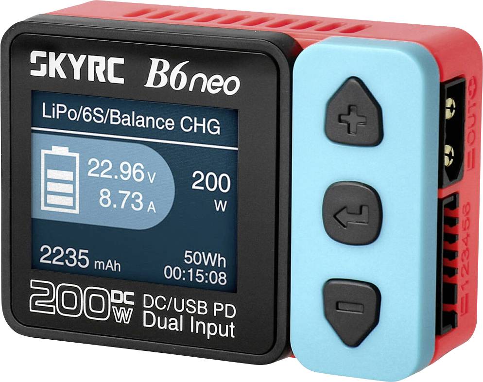 SKYRC SK-100198-01 punjač za modelarstvo 10 A 200 W olovni/LiFePO4/LiHV/Li-Ion