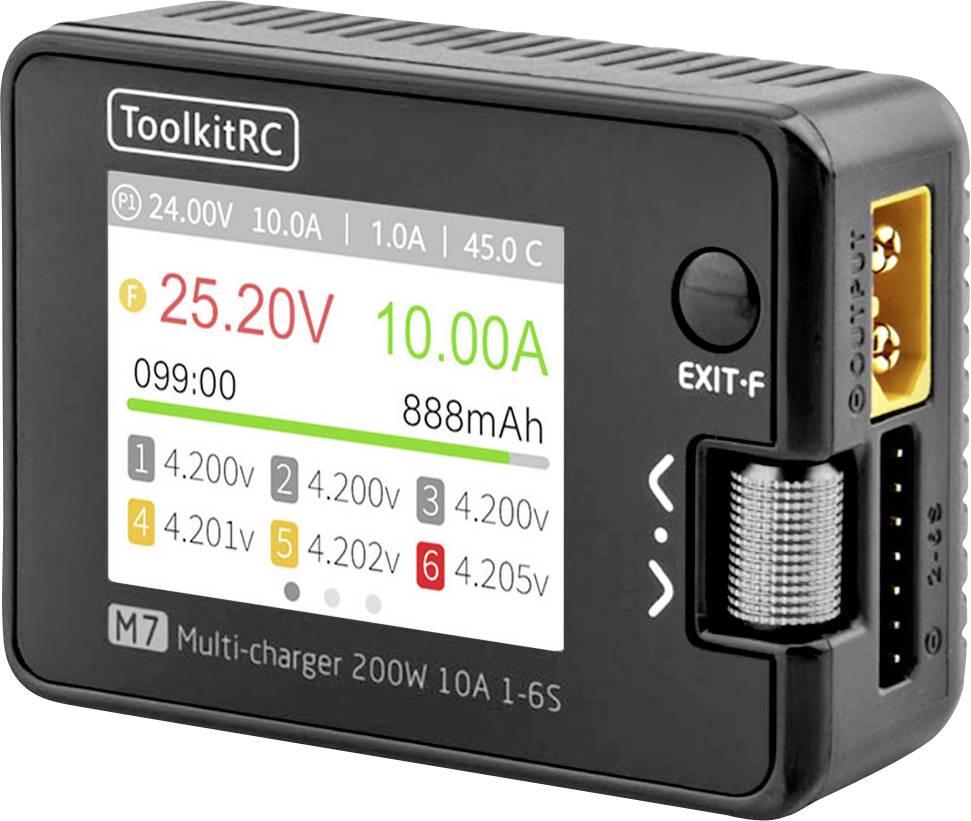 Toolkit TK11400 punjač za modelarstvo 10 A 200 W LiPo/LiFePO4/Li-Ion/LiHV