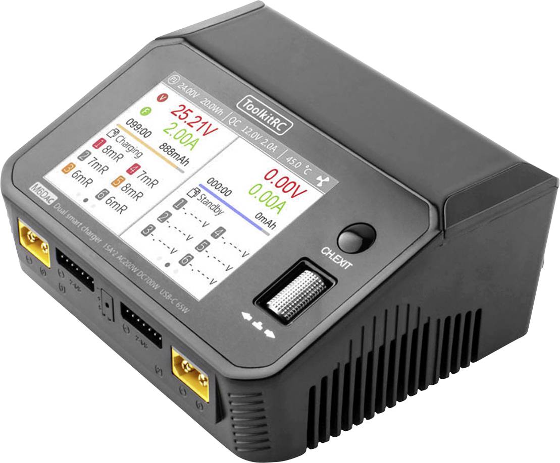 Toolkit TK11500-EU punjač za modelarstvo 25 A 350 W LiPo/LiFePO4/Li-Ion/LiHV