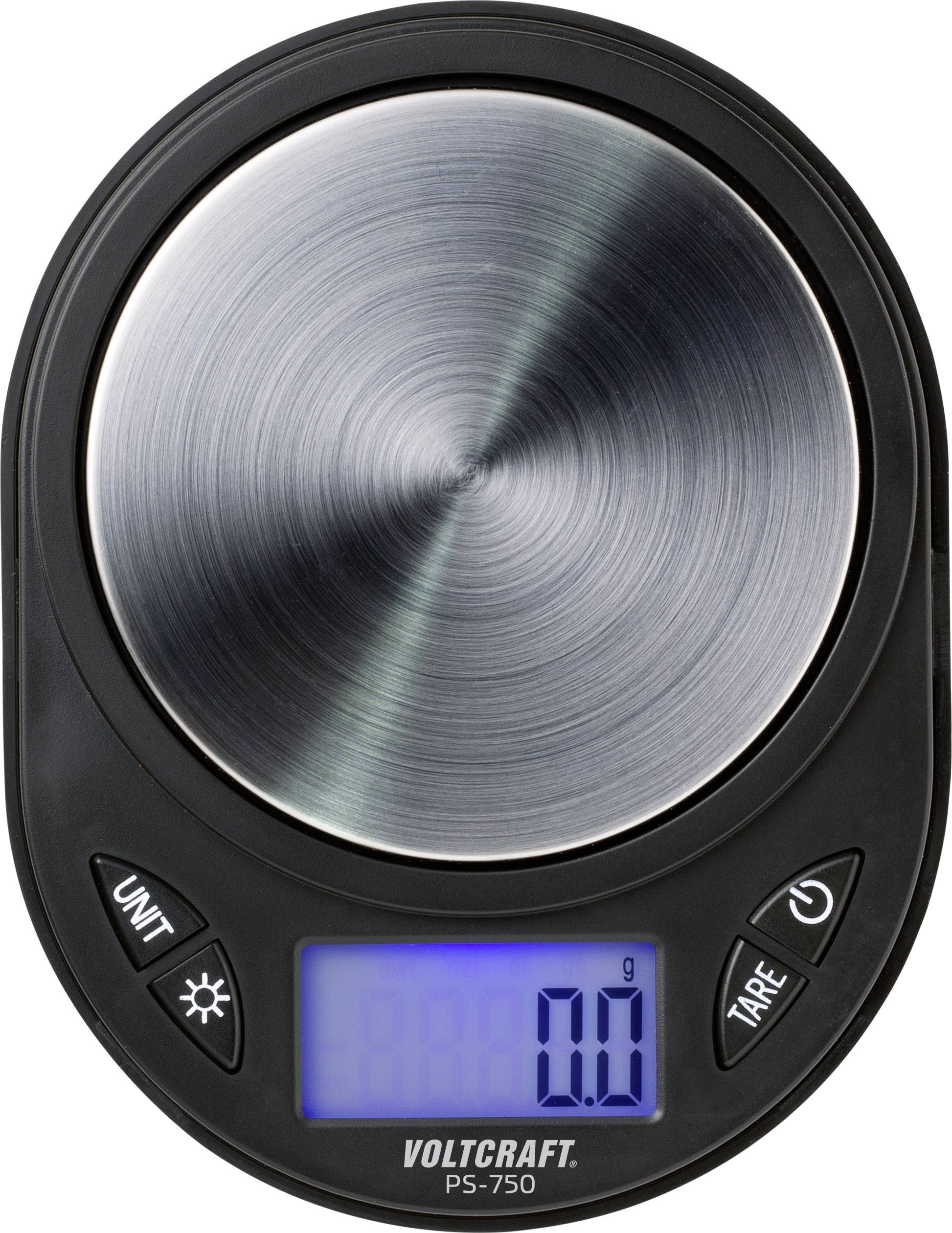 VOLTCRAFT PS-750 precizna vaga 750 g podeok 0,1 g