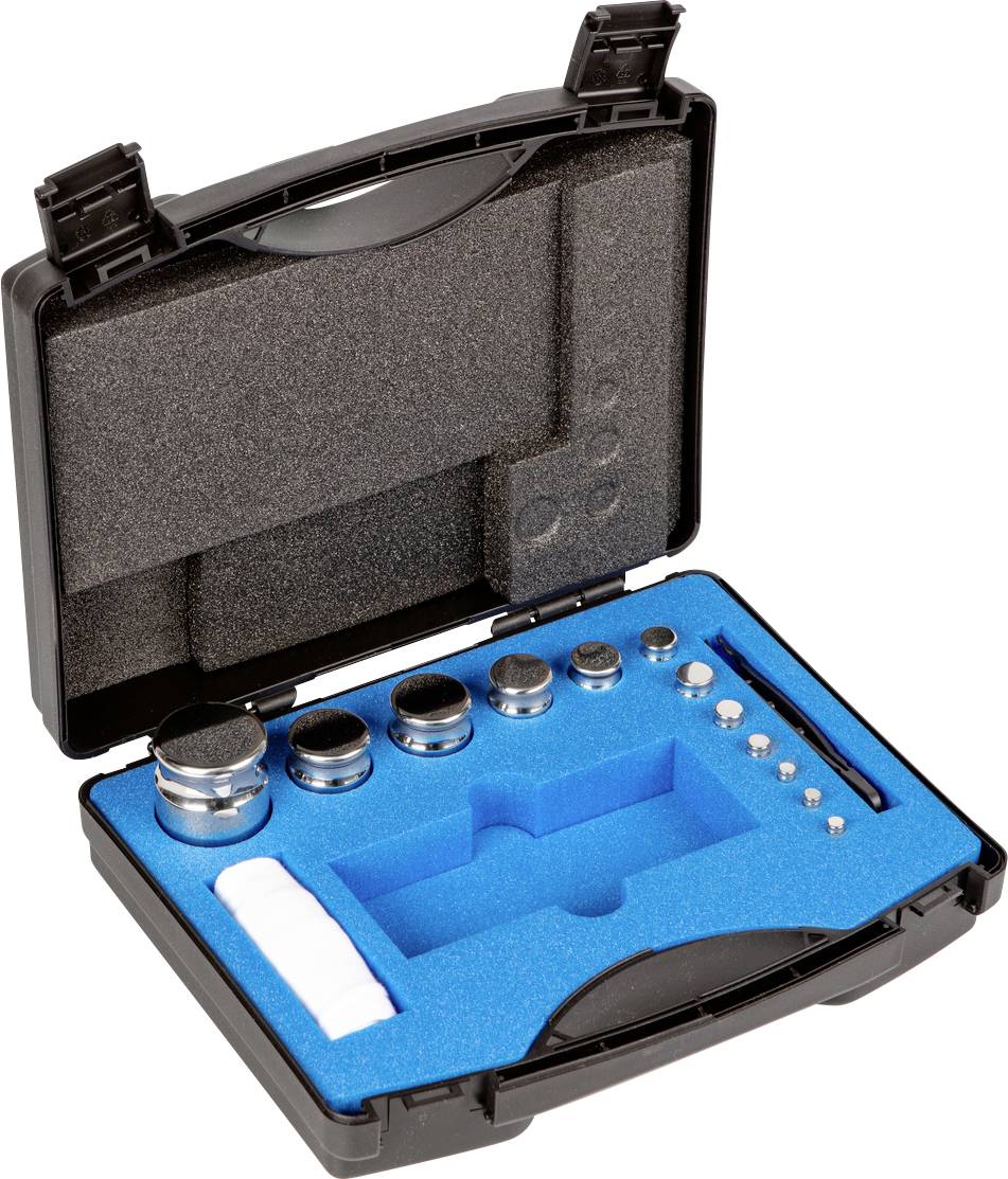 Kern 312-054 komplet etalonskih tegova klasa E2 1 g, 500 g