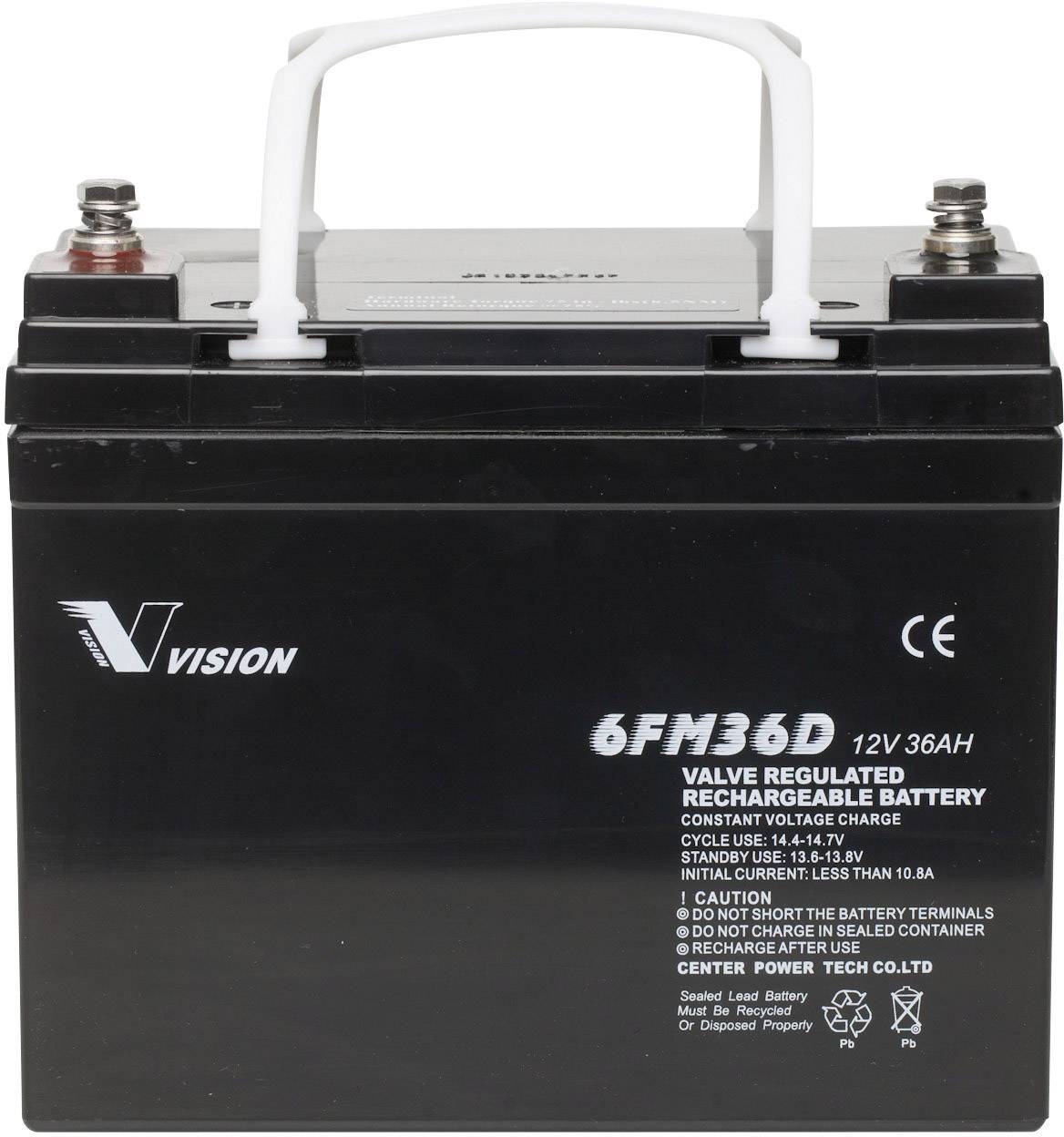 Vision FM-Serie solarni akumulator olovni AGM 12 V 36 Ah