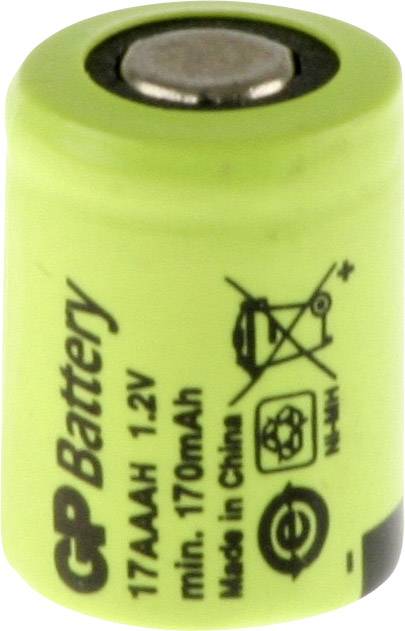 GP Batteries GP17AAAH punjiva baterija specijalne veličine NiMH 1,2 V 170 mAh 1/3 AAA