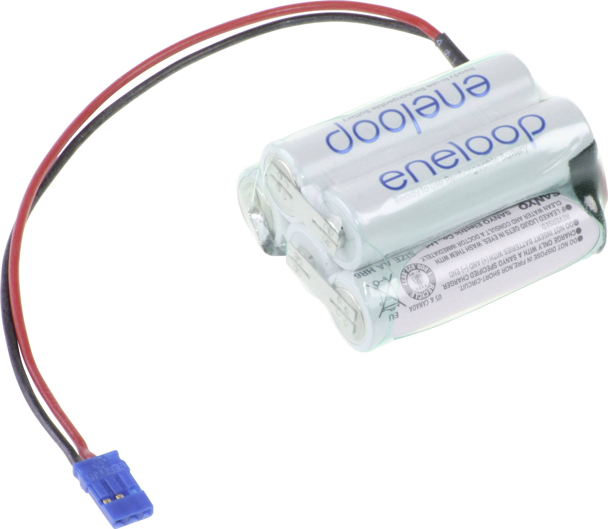 Panasonic eneloop Trapez F2x3 Graupner akumulatorski paket NiMH 6 V 1900 mAh AA (Mignon)
