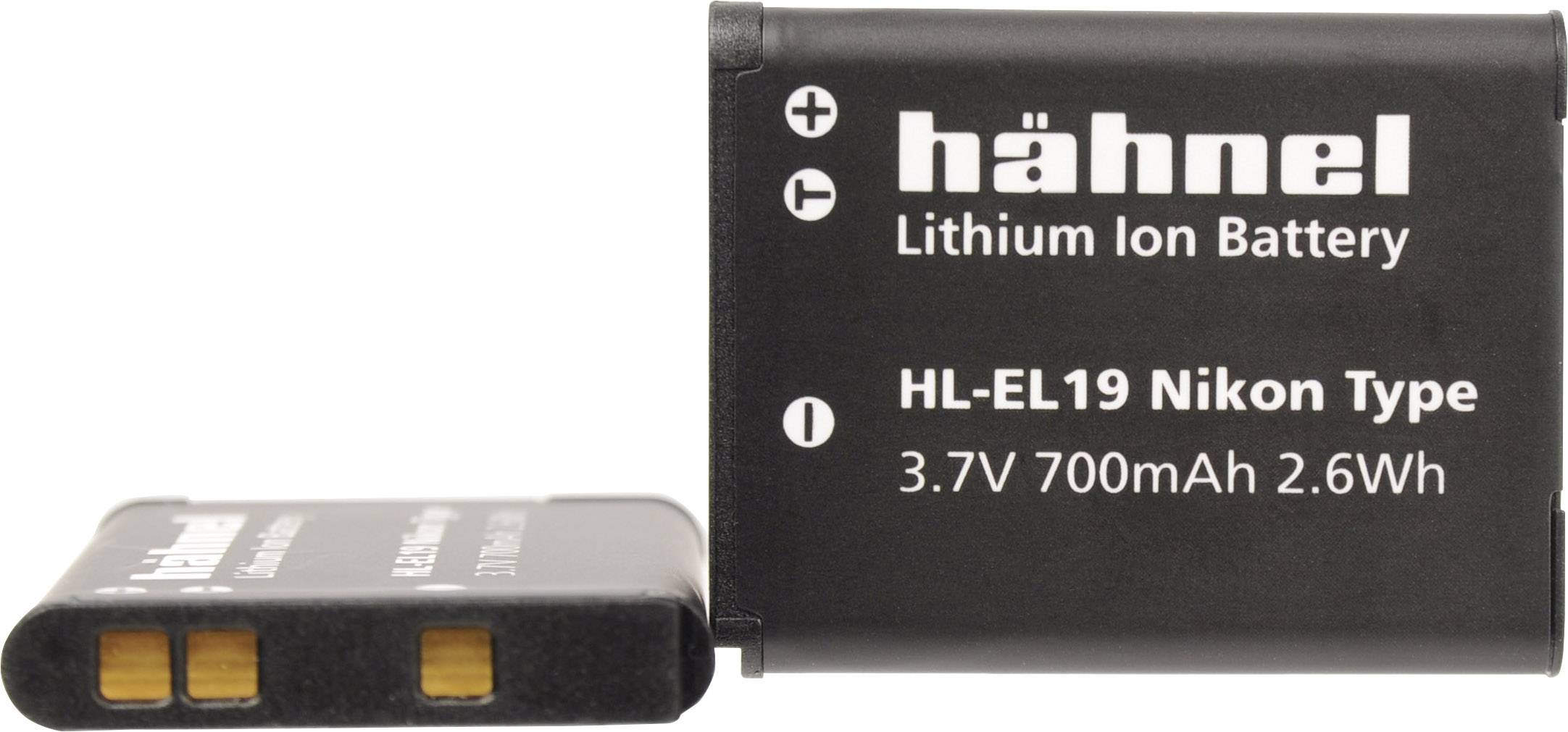 Hähnel EL19 akumulator za kameru Li-Ion 3,7 V 700 mAh specijalna veličina