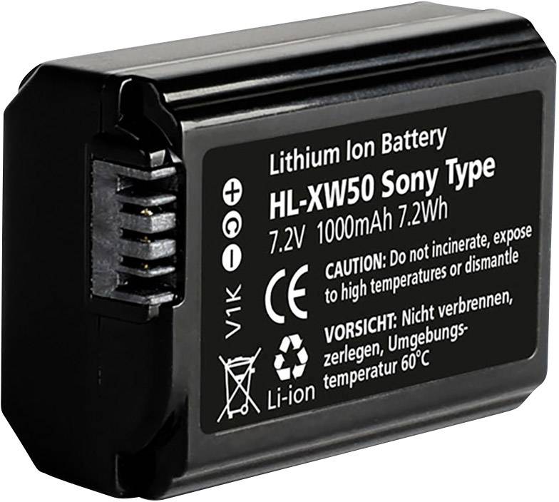 Hähnel XW50 akumulator za kameru Li-Ion 7,2 V 1000 mAh specijalna veličina