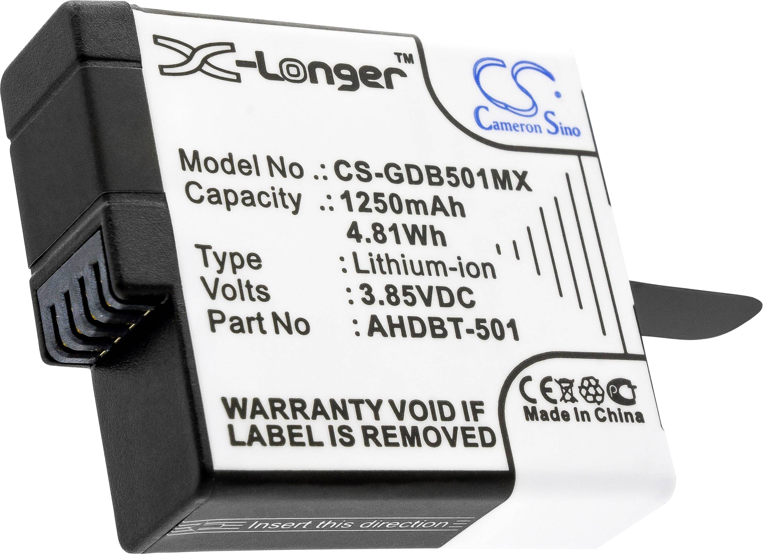 Cameron Sino GDB501MX akumulator za kameru Li-Ion 3,85 V 1250 mAh specijalna veličina