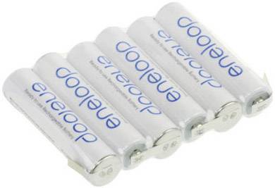 Eneloop Reihe F1x6 akumulatorski paket NiMH 7,2 V 750 mAh AAA (Micro)