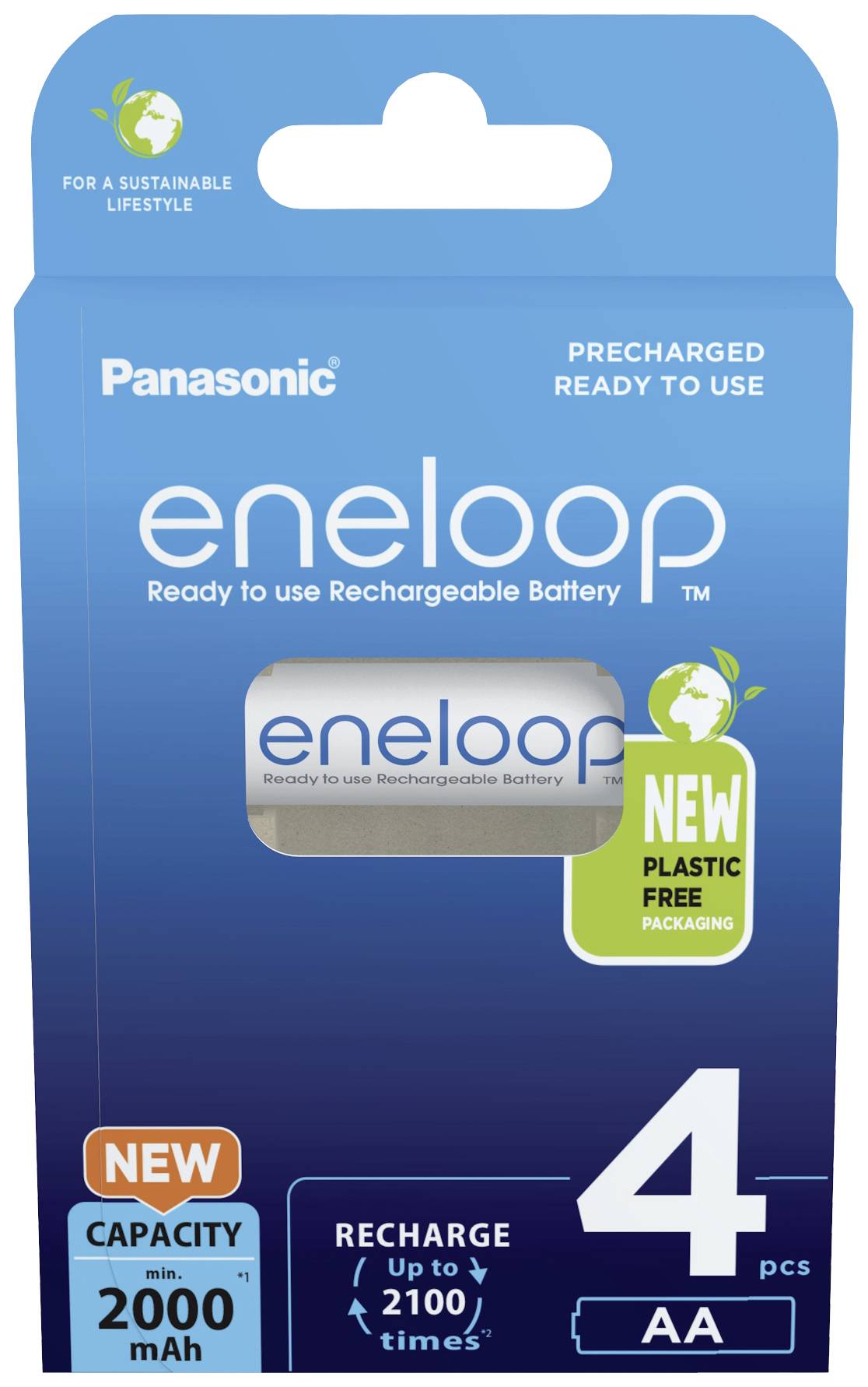Eneloop HR06 punjiva AA baterija NiMH 1,2 V 2000 mAh AA (Mignon) 14,3 mm