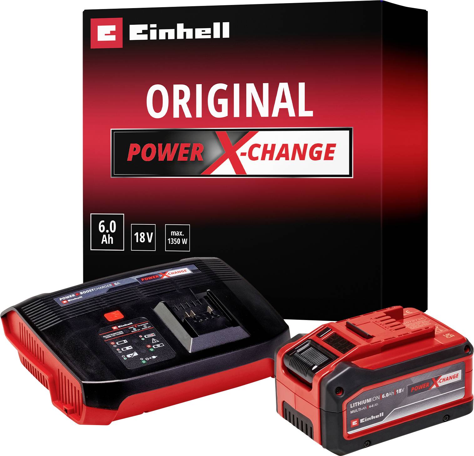 Einhell akumulator i punjač za alat Li-Ion 6 Ah specijalna veličina