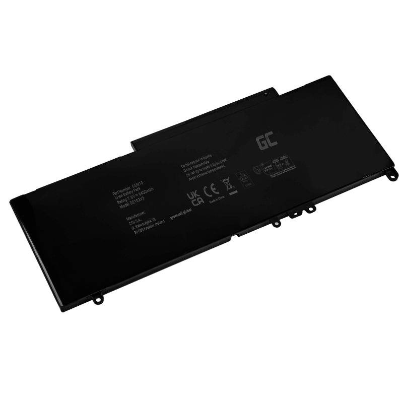 Green Cell DE102V3 akumulator za laptop Li-Ion 7,6 V 6200 mAh specijalna veličina