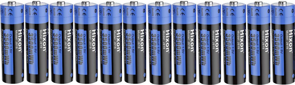 Hixon J818 punjiva AA baterija Li-Ion 1,5 V 2350 mAh AA (Mignon) 21 g