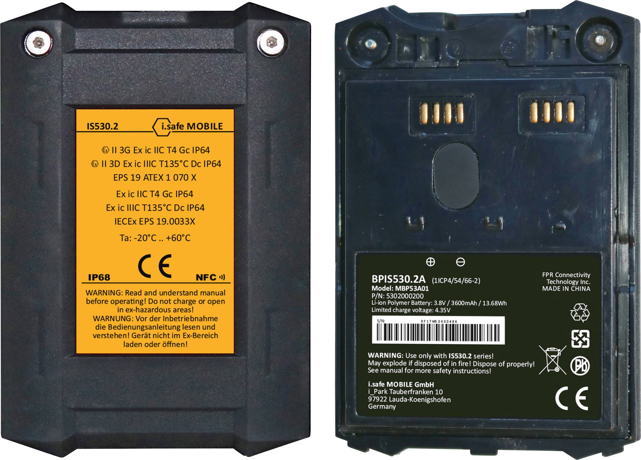 MOBILE IS530.2 akumulator za mobilni telefon Li-Ion 3600 mAh