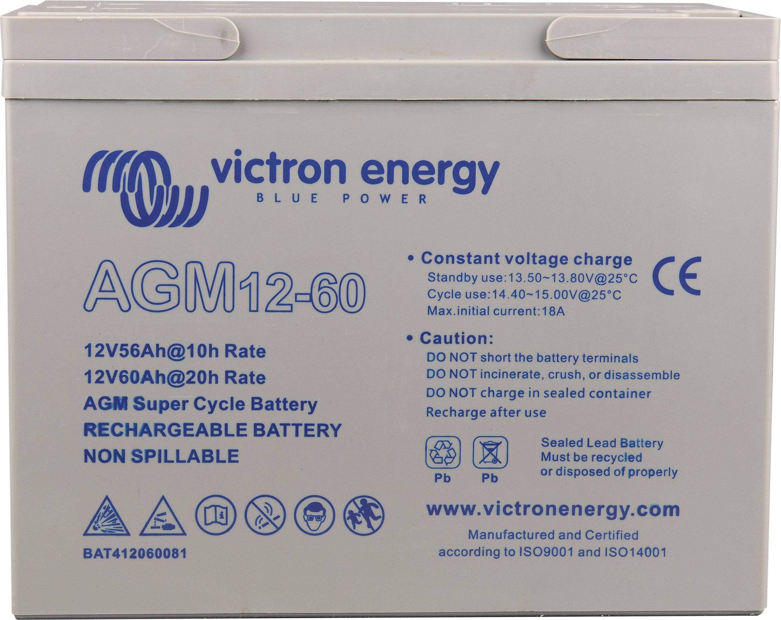 Victron Energy BAT412060082 olovni akumulator olovni AGM
