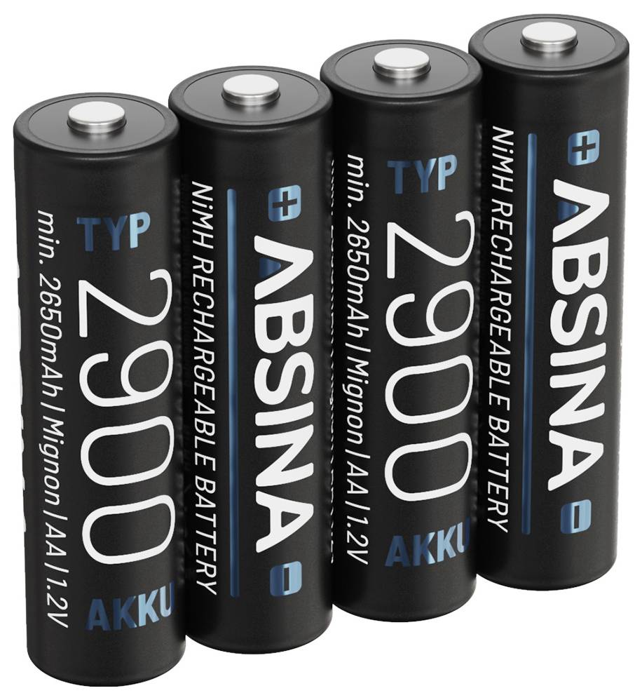 Absina 401003-4 punjiva AA baterija NiMH 1,2 V AA (Mignon) pak. 4 kom.