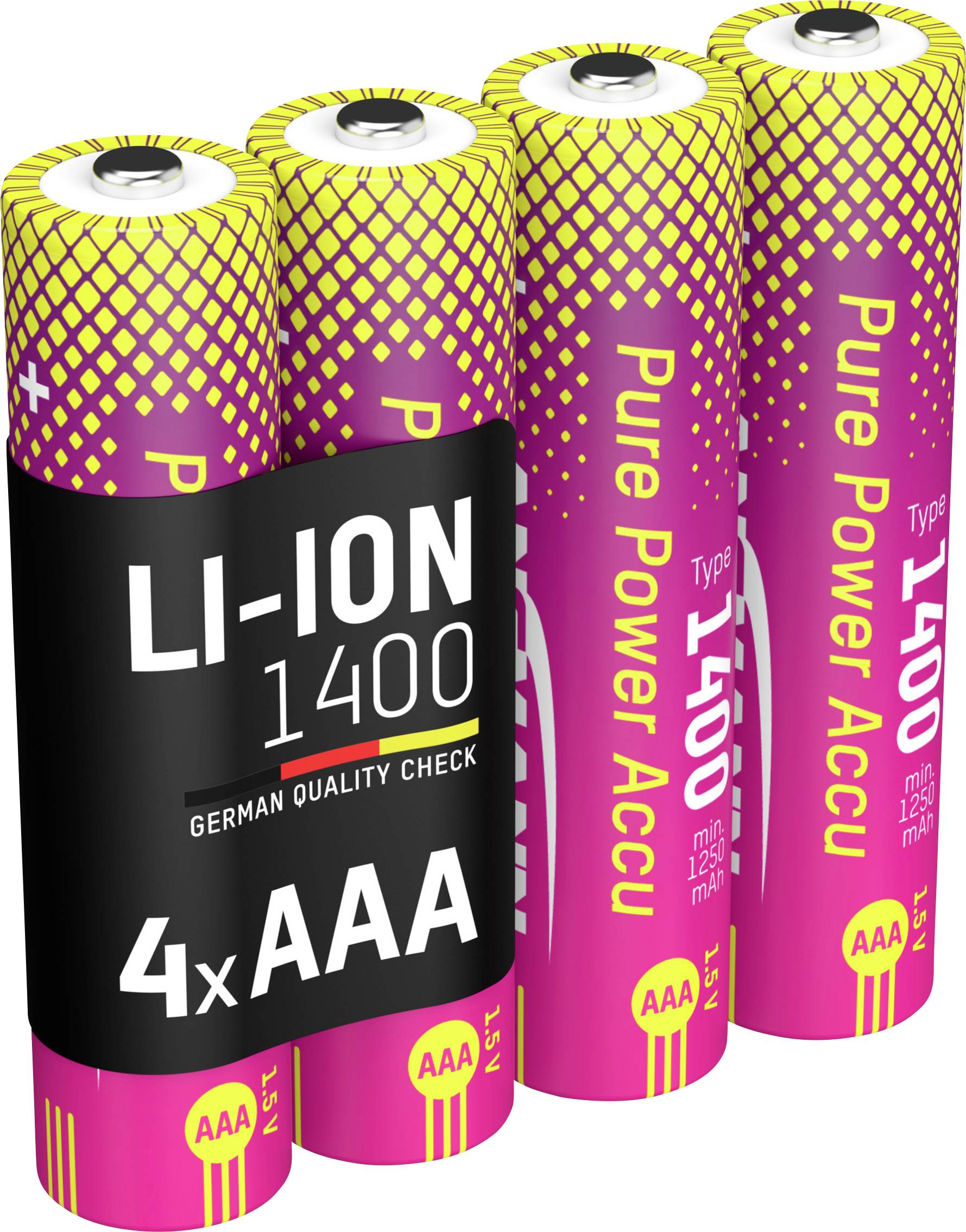 Ansmann komplet akumulatora Li-Ion 1,5 V 1250 mAh AAA (Micro)