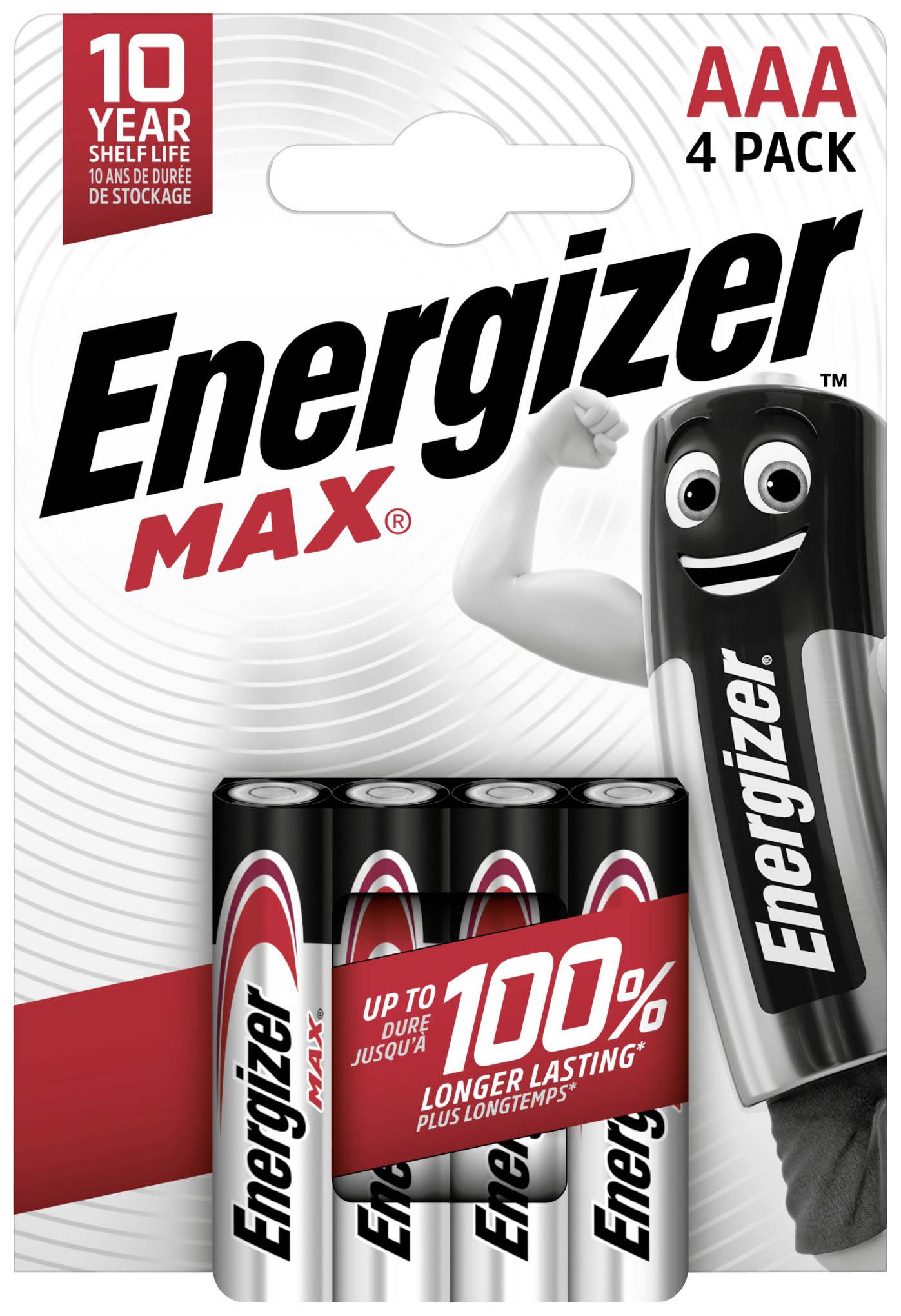 Energizer AAA baterija alkalna 1,5 V AAA (Micro) pak. 4 kom. (⌀ x V) 10,5 mm x 44,5 mm