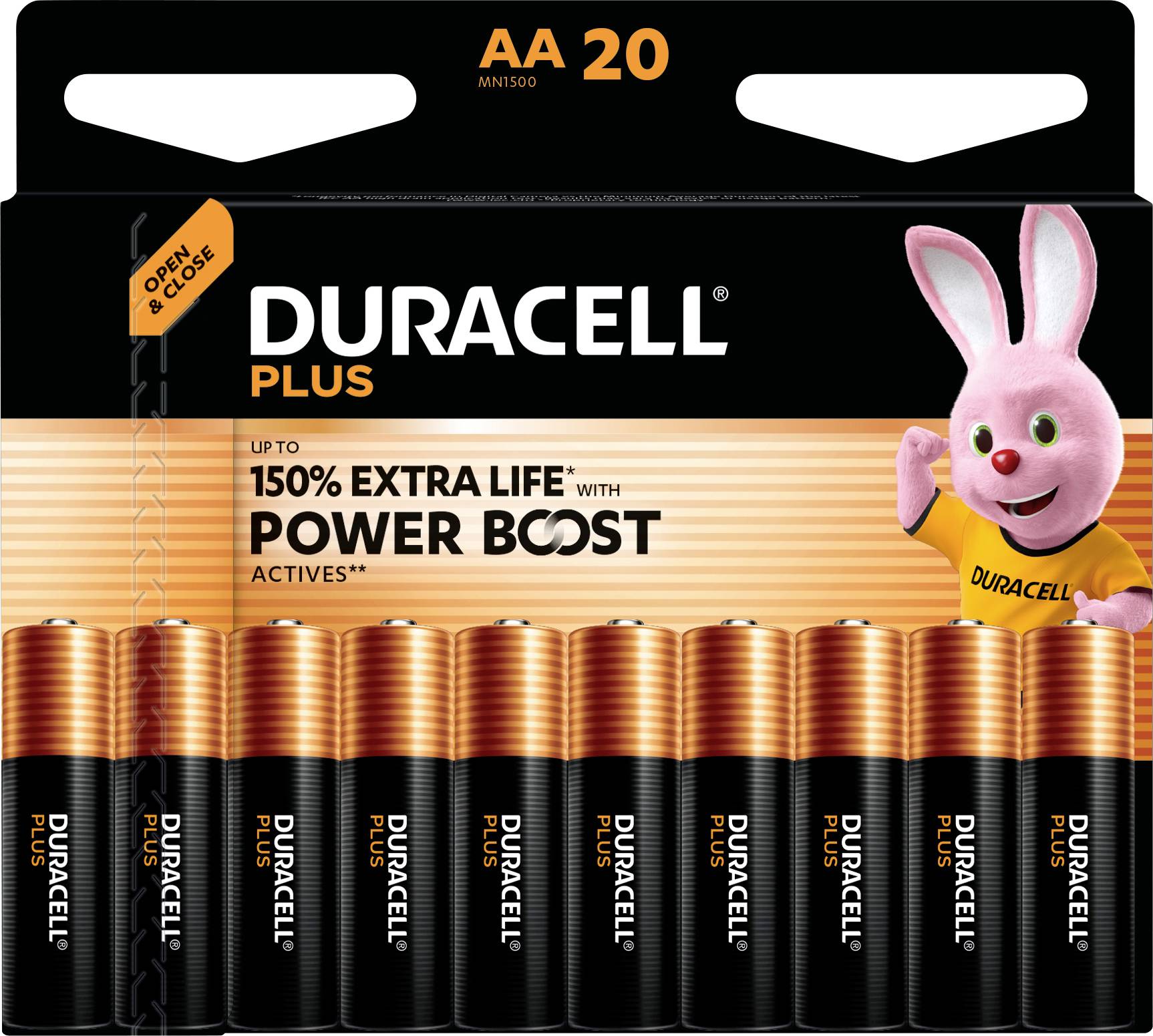 Duracell AA baterija 1,5 V AA (Mignon) pak. 20 kom.