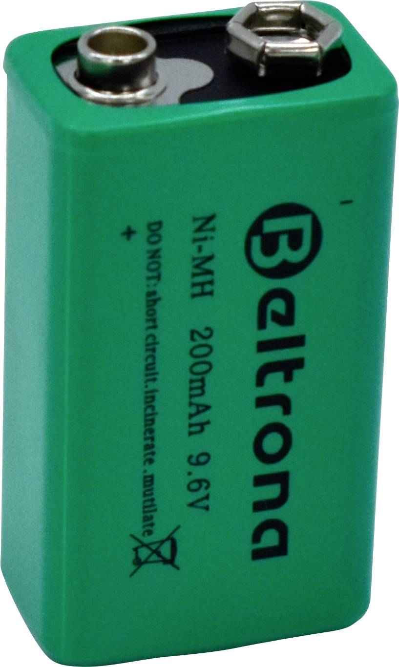 Beltrona punjiva 9 V blok baterija NiMH 200 mAh