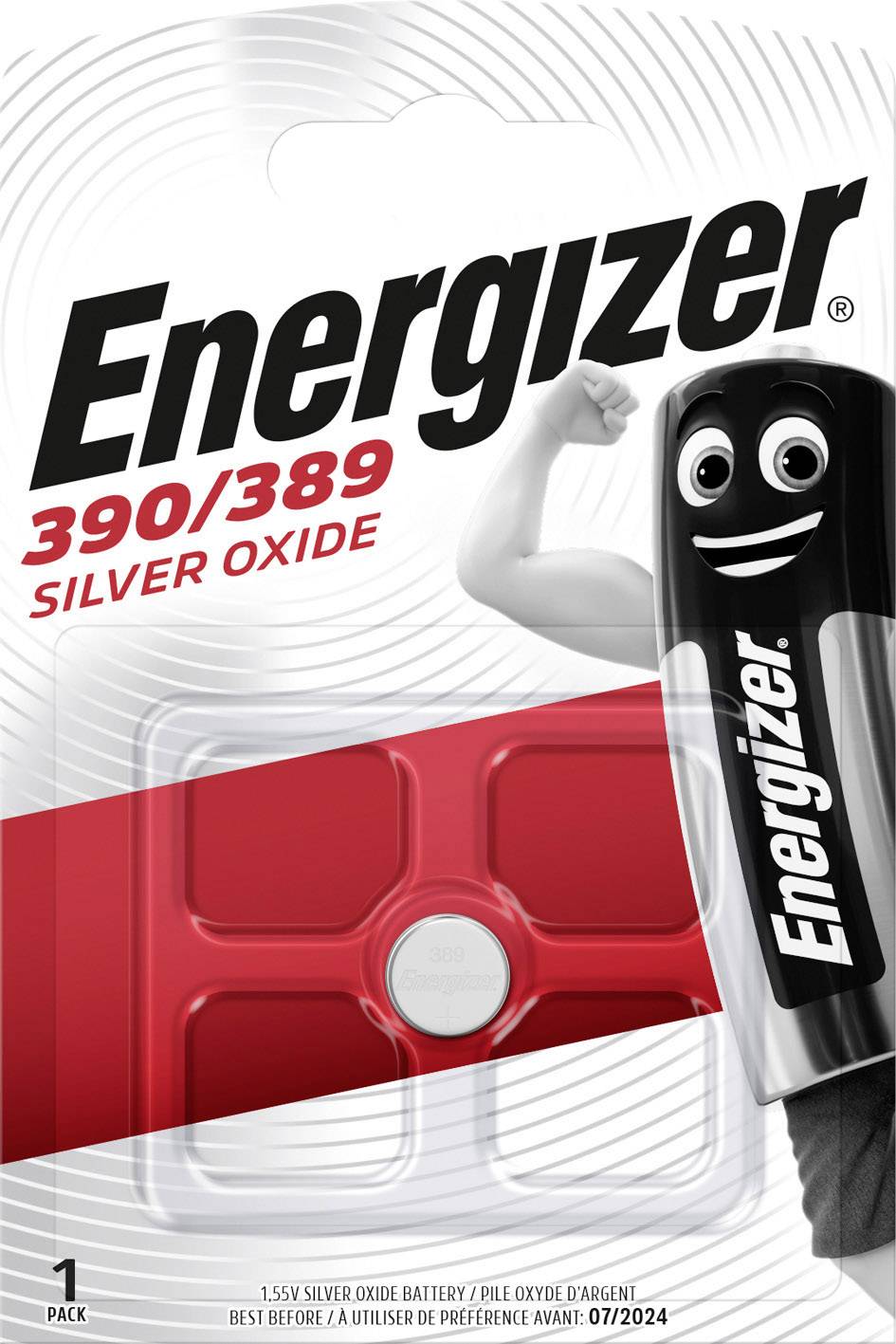 Energizer SR54 dugmasta baterija srebro-oksidna 1,55 V 90 mAh 390