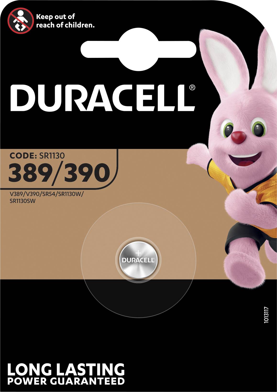 Duracell dugmasta baterija srebro-oksidna 1,55 V 80 mAh 389