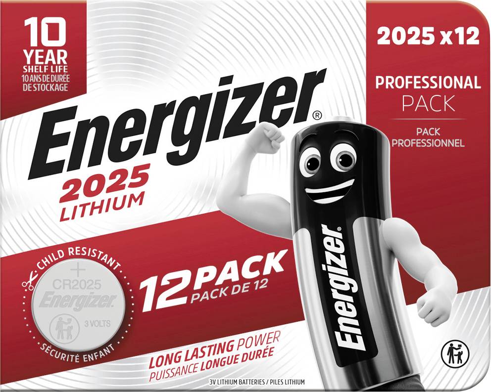 Energizer dugmasta baterija litijumska 3 V 163 mAh CR 2025