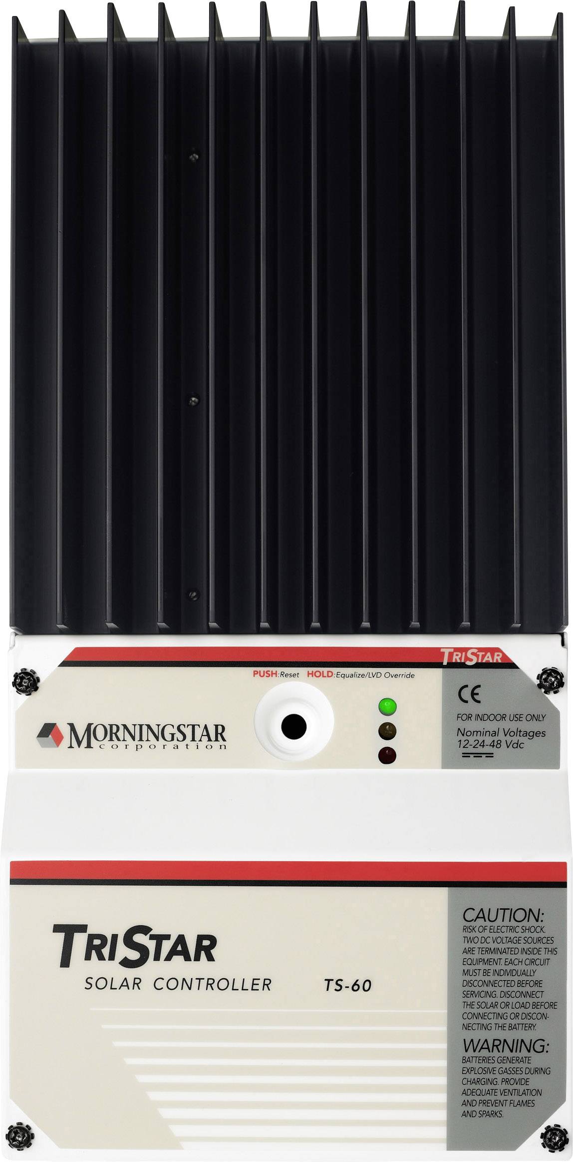 Morningstar TS-60 solarni regulator punjenja PWM 12 V, 24 V, 36 V, 48 V 60 A