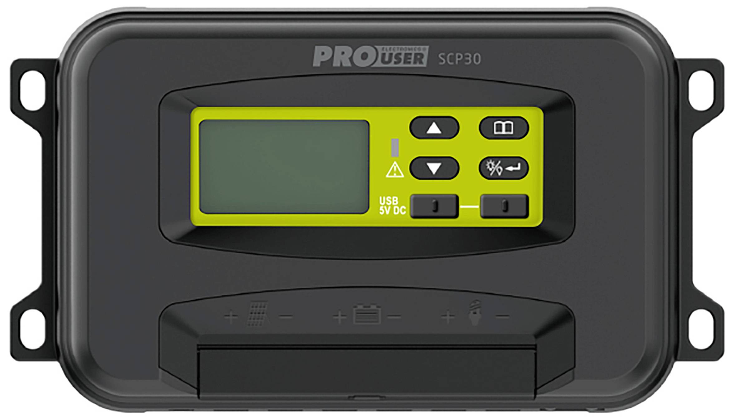 ProUser SCP30 solarni regulator punjenja PWM 12 V, 24 V 30 A do 900 W