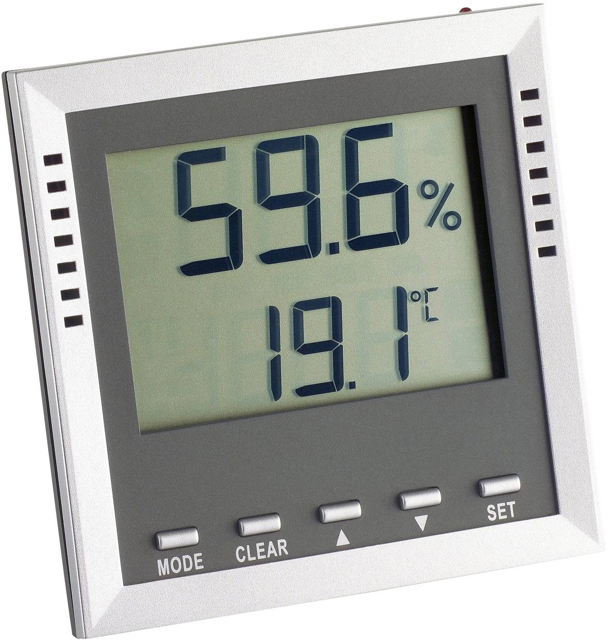 TFA Dostmann 30.5010.54 termometar i higrometar digitalni srebrna