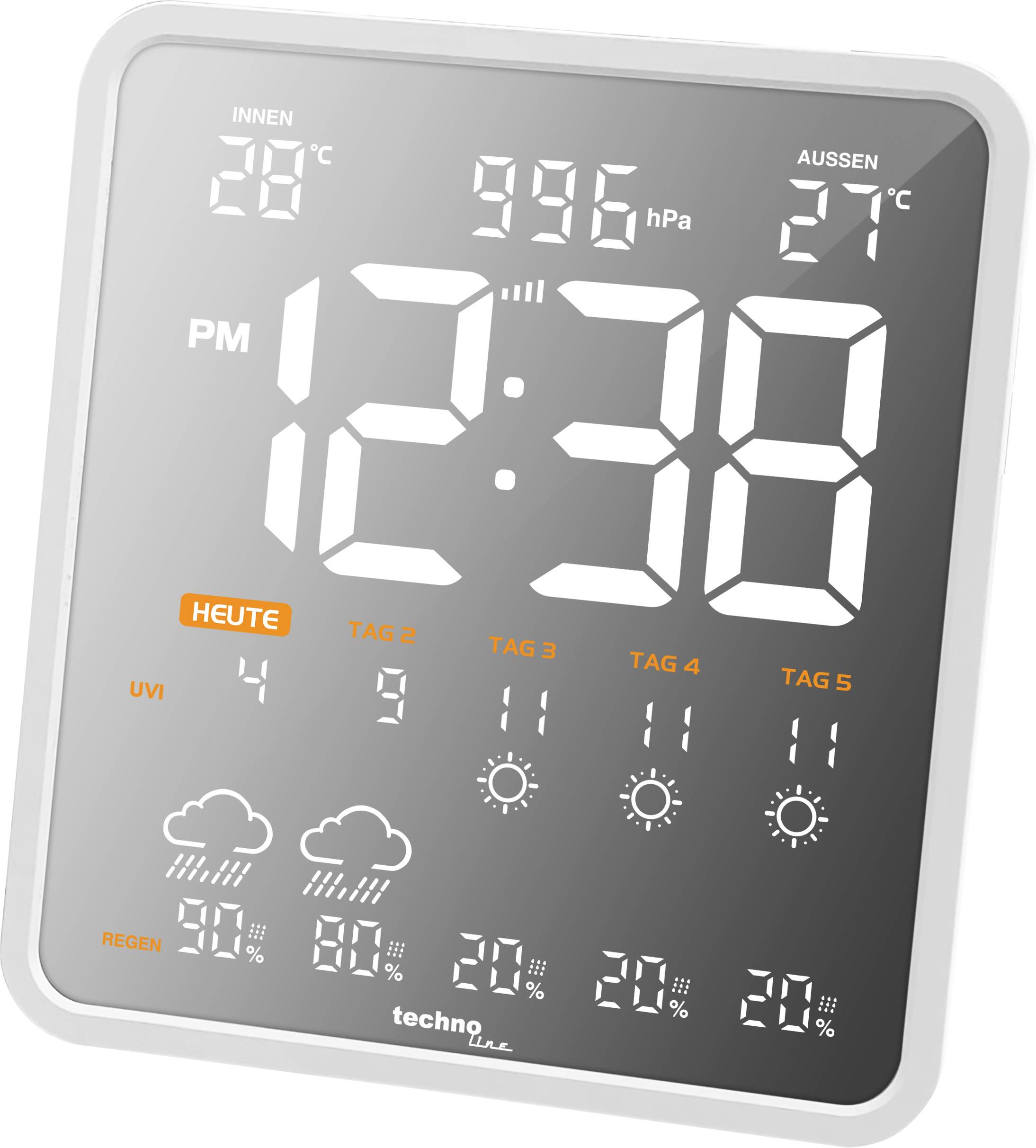 Techno Line WD3035 WiFi meteorološka stanica domet 50 m 1 spoljni senzor spolja od 10 °C do +60 °C