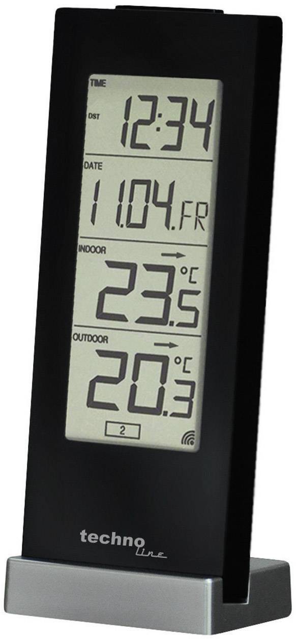 Techno Line WS 9767 bežični termometar do 3 senzora spolja od -40 do +60 °C °C