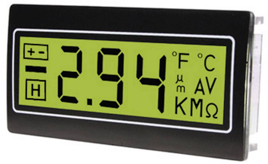 TDE Instruments DPM961-TG digitalni ugradni merni instrument napon DC, struja DC 0,2 V 5 V/DC, 9 V/DC