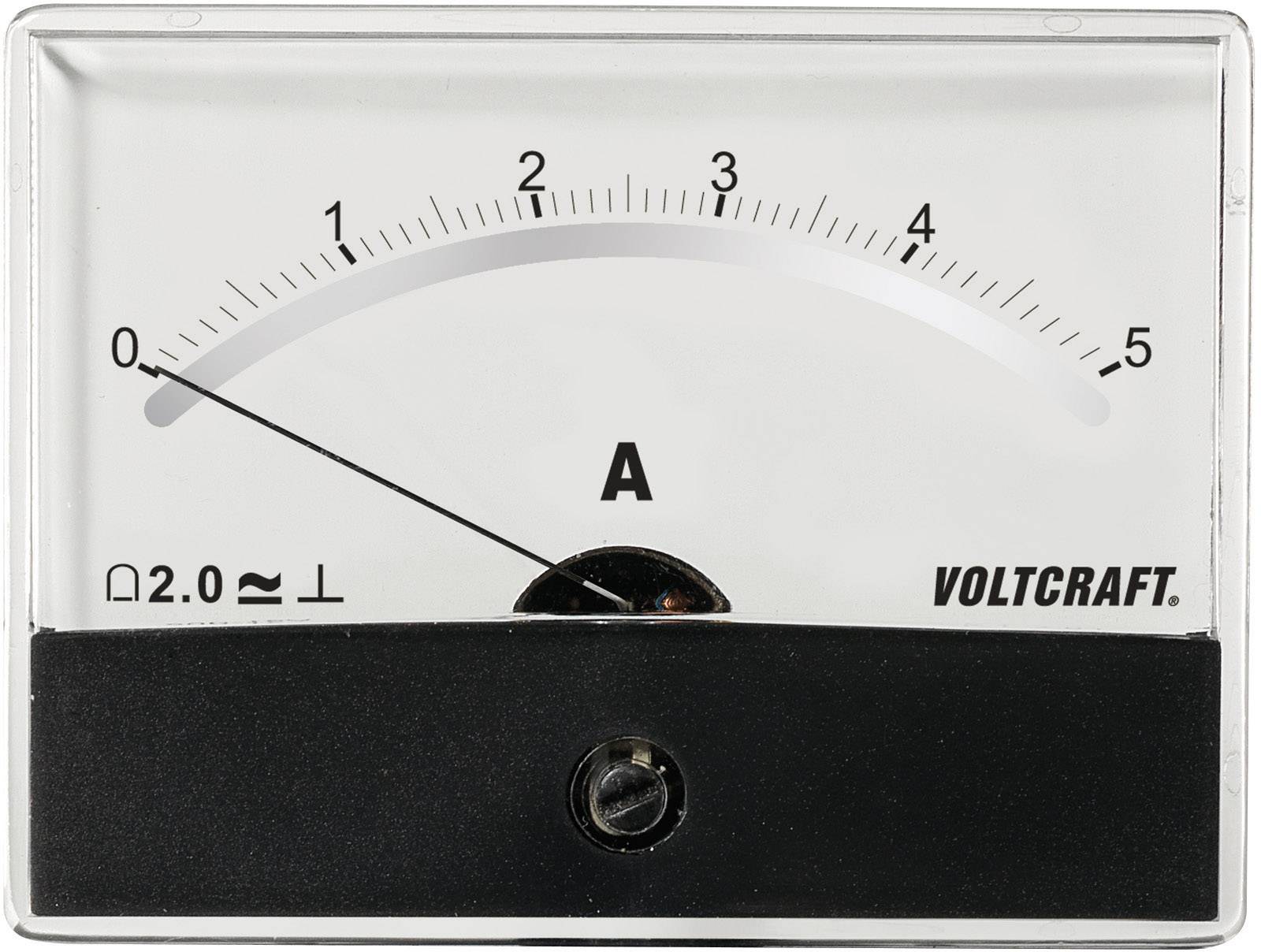 VOLTCRAFT AM-86X65/5A/DC analogni ugradni merni instrument struja DC 5 A