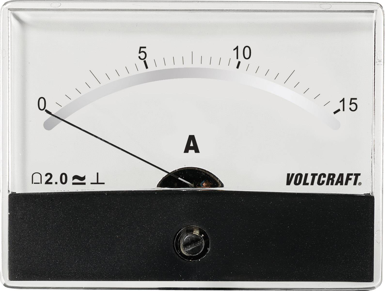 VOLTCRAFT AM-86X65/15A/DC analogni ugradni merni instrument struja DC 15 A