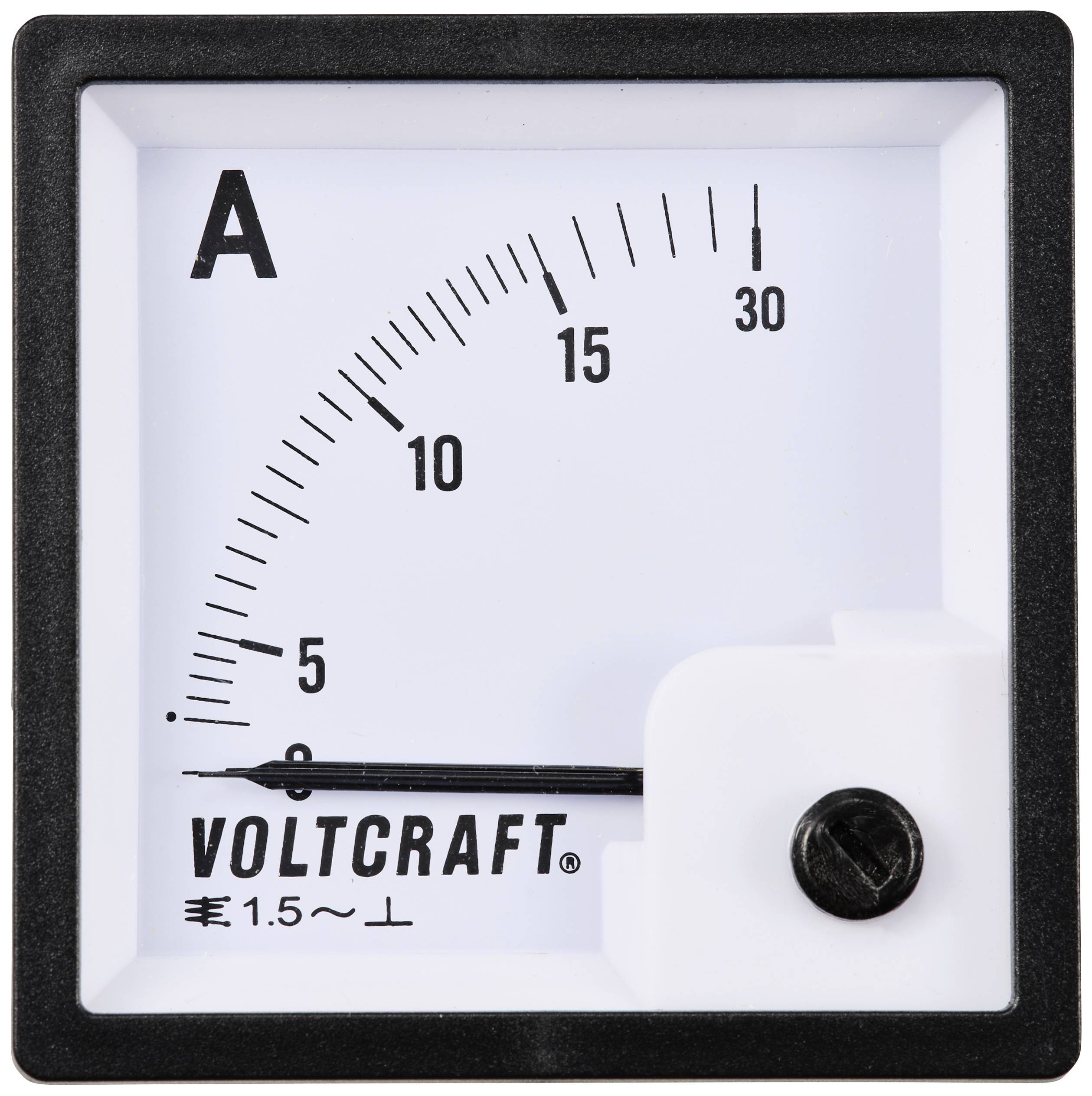 VOLTCRAFT AM-72X72/15A analogni ugradni merni instrument struja AC 15 A