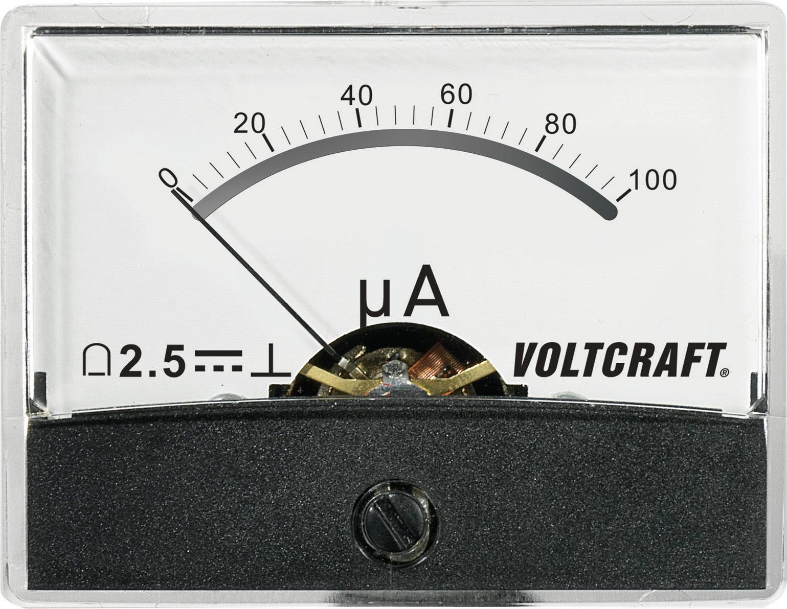 VOLTCRAFT AM-60X46/100µA/DC analogni ugradni merni instrument struja DC 0,0001 A