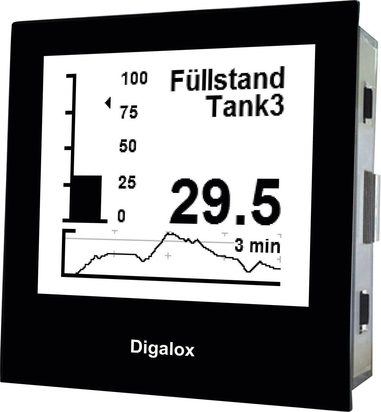 TDE Instruments Digalox DPM72-PP digitalni ugradni merni instrument struja, struja AC, struja DC