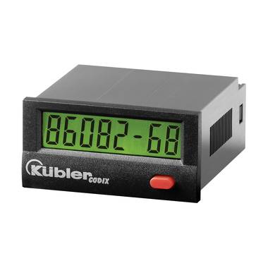 Kübler Group Codix 134 brojač radnih sati 45 x 22 mm (Š x V x G) 48 x 24 x 53 mm