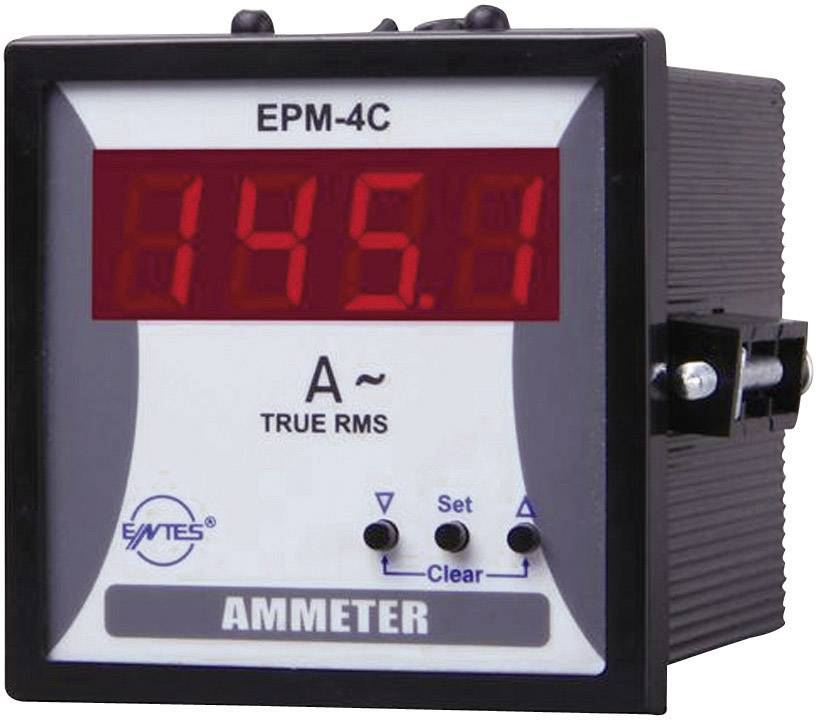ENTES EPM-4C-72 digitalni ugradni merni instrument struja AC, struja LCD