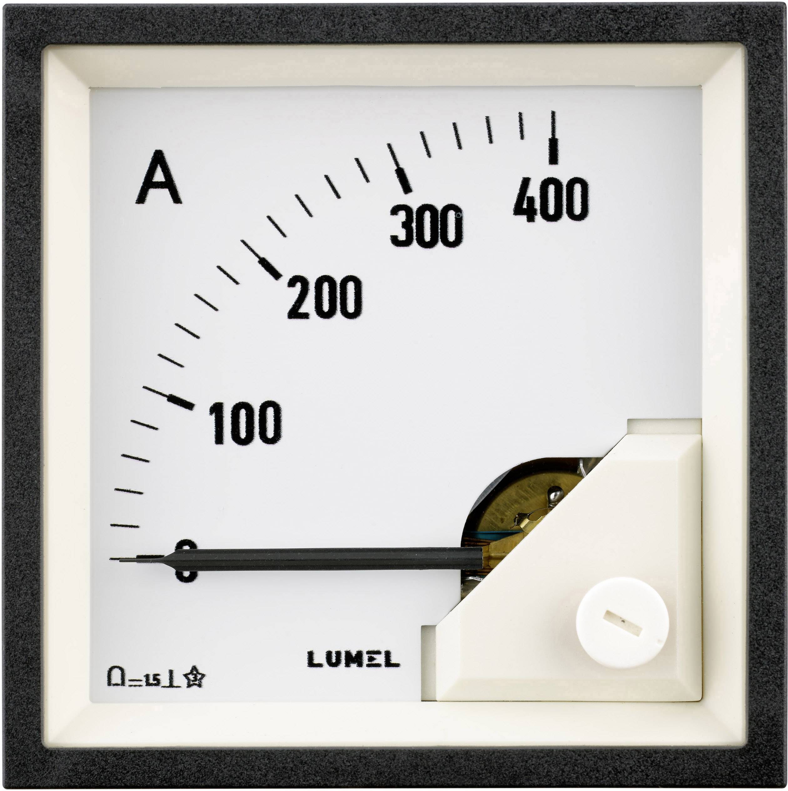 Lumel MA17 400A/60mV analogni ugradni merni instrument 68 x 68 mm